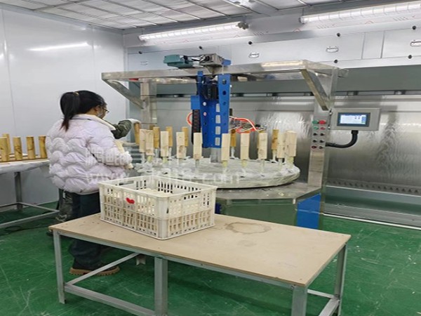 木桶转盘喷漆设备