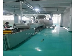 无限长的胶管类型喷烤流水线