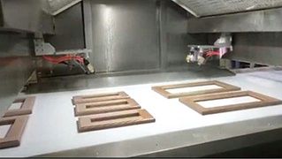 双轴8枪在线往复机