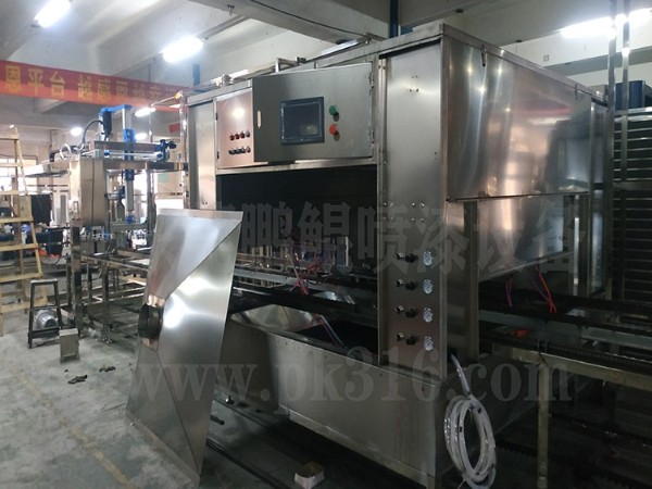 人造鸡蛋自动化喷漆流水线