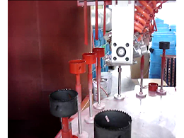 开孔器自动喷漆解决方案