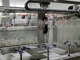 多枪多轴联动自动喷涂设备