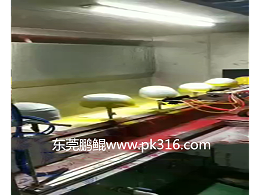 头盔喷漆流水线