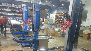 化妆瓶小型内壁双轴打样喷漆机