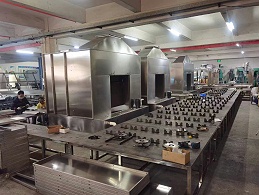 阿拉伯香水瓶喷烤流水线