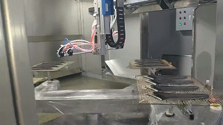 新能源汽车喇叭网自动喷漆设备