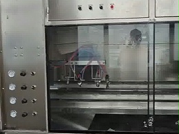 成都塑胶4轴喷柜一体喷漆设备