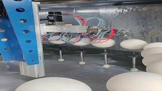 躲避球转盘喷胶设备