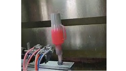 保温杯类型渐变色六轴喷漆机器人