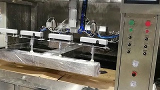 餐铁盒全自动六轴喷涂机