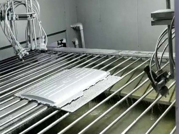 美工刀外壳配件三轴往复喷涂机