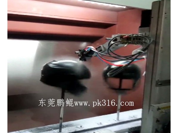 头盔自动喷漆机设备