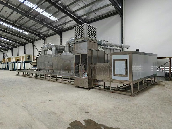 多功能电饭锅具喷漆生产线