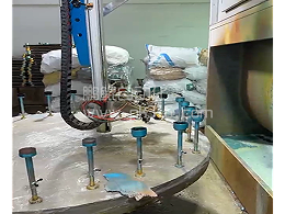 五金灯饰灯罩外壁圆盘喷漆设备