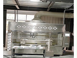 陶瓷氧化铝喷柜一体喷釉设备