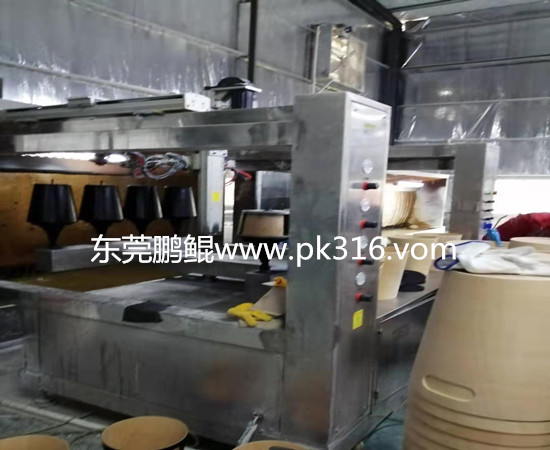 垃圾桶自动喷涂机器