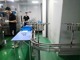 门锁五金件6轴喷烤流水线