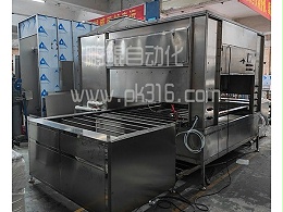 瓦片双轴在线往复喷漆机