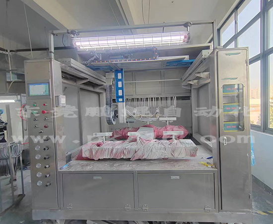 羽毛拍静电喷漆设备