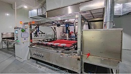 轮毅自动抓取喷漆流水线