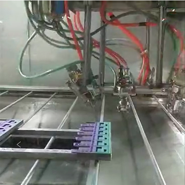 电子琴塑胶壳7轴自动喷漆往复机线