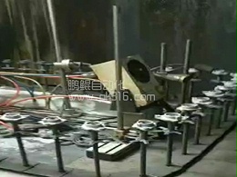 铝件五金小型环喷漆流水线