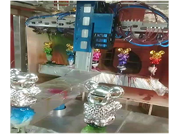 存钱罐多轴喷漆设备