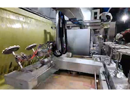 轮毂多轴多枪喷漆设备