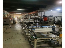 钢条自动卷料喷烤流水线