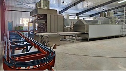 电饭锅内胆涂装铁氟龙两涂两烤生产线