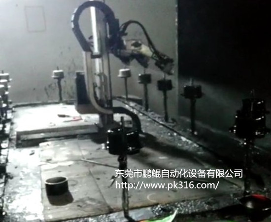 电机盖自动喷涂线