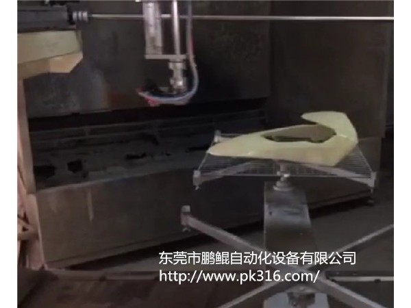 摩托车塑料配件自动喷涂线解决方案