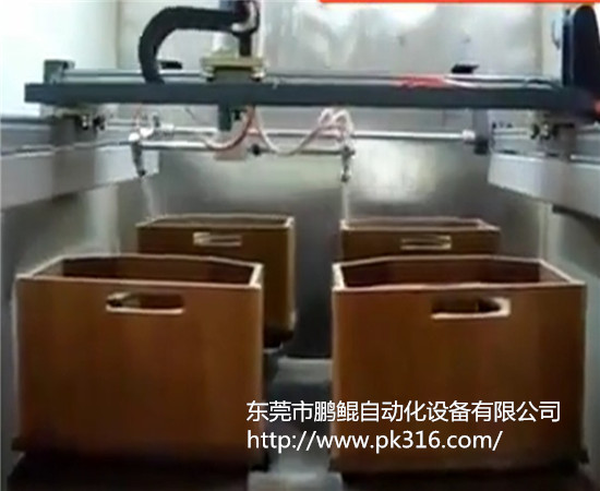 木质音响自动喷漆机