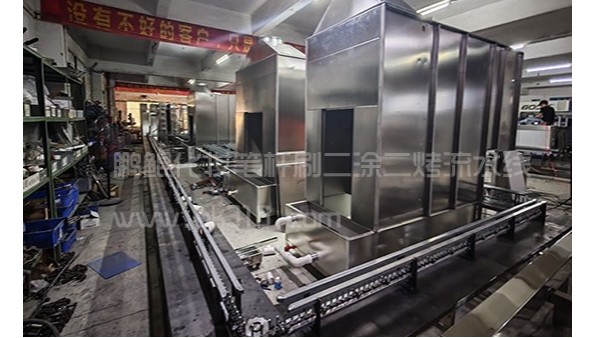 化妆笔杆刷二涂二烤流水线 化妆笔杆刷二涂二烤流水线