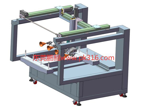 垃圾桶自动喷漆设备