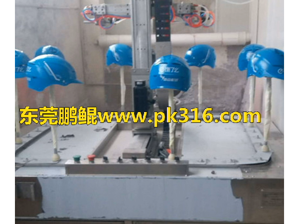 头盔自动喷漆机