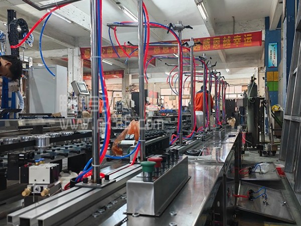 食品级产品喷漆流水线