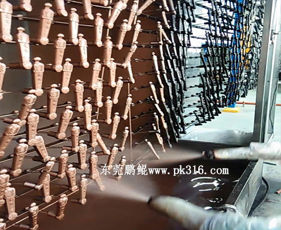 小五金配件自动喷漆设备