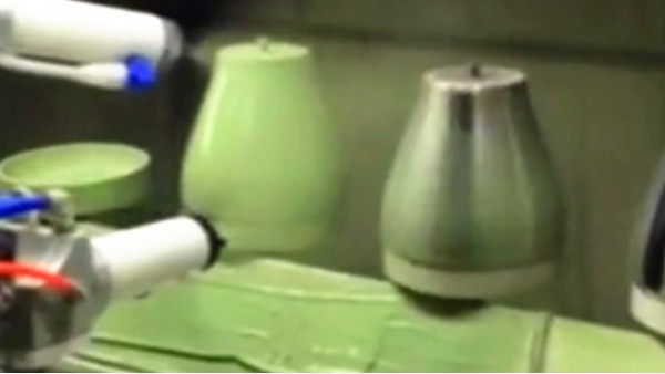 烧水壶类产品喷漆流水线