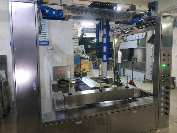 虎门五金件八轴喷漆设备