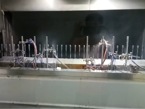 保温杯配件自动喷漆生产线