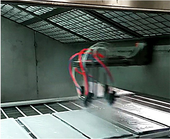 电风扇自动涂装设备.