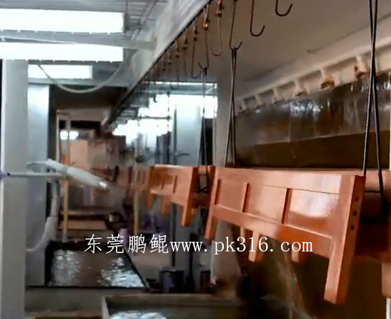 床头板自动化喷漆设备