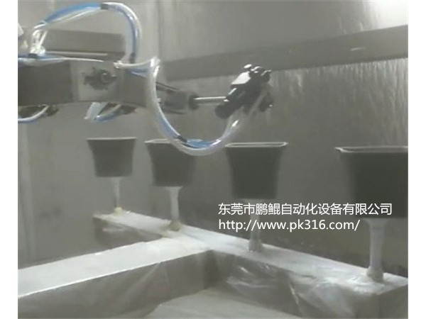 花盆自动喷漆设备解决方案