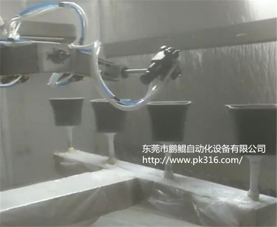 花盆自动喷漆设备.