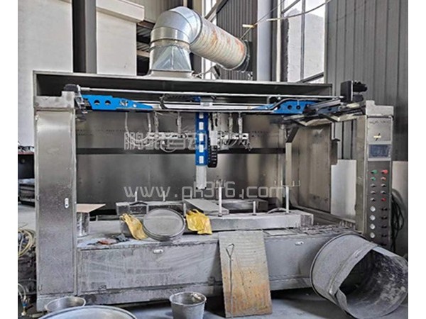 锅具搪瓷六轴喷釉设备