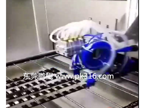 发夹自动喷涂设备