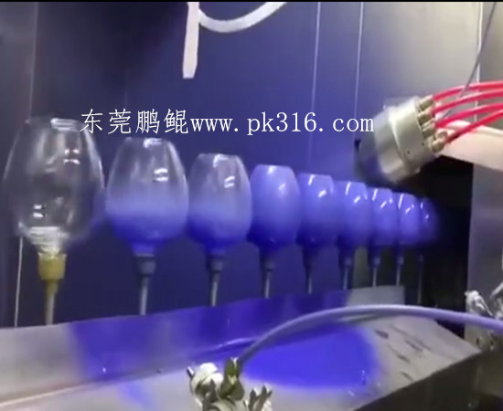 玻璃杯自动喷涂生产线1