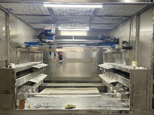 高压线路陶瓷支柱式瓷绝缘子喷漆机