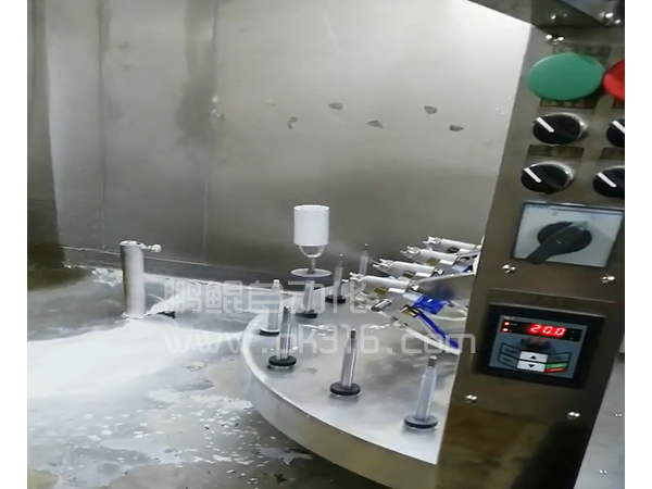 灯饰灯具转盘式喷漆设备